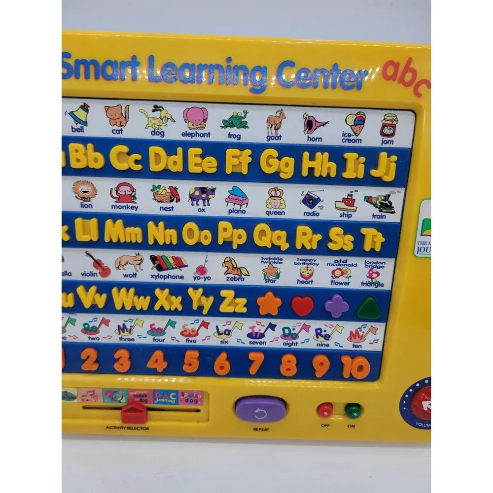 Vintage ABC Smart Learning Board Electronic Educational Toy - Tested Works